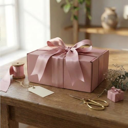 Pink Shipping Boxes 24 Pack 7x6x3 inches, Corrugated Cardboard Mailer Boxes - size: 7x6x3 Inch-24 Pack