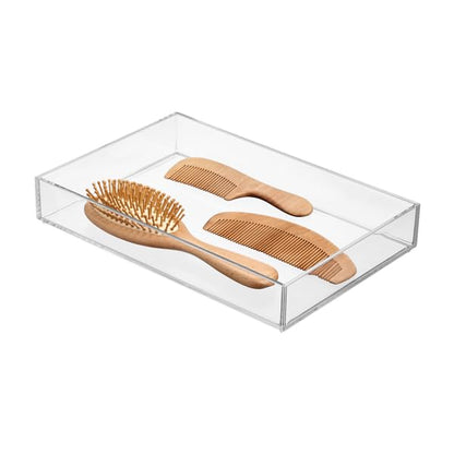iDesign Clear Drawer Organizer - size: XL