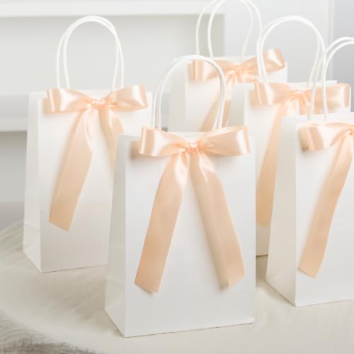 Peach Satin Ribbon 1 Inch x 100 Yards - color: Peach