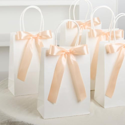 Peach Satin Ribbon 1 Inch x 100 Yards - color: Peach