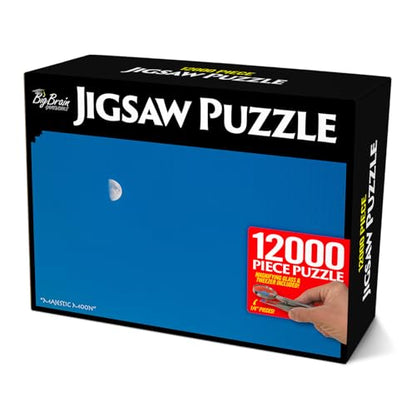 Prank-O 12,000-Piece Puzzle Prank Gift Box – Funny Empty Gag Gift Packaging for White Elephant, Christmas & Office Parties, Hilarious Joke Gift Box to Hide Real Presents for Puzzle Lovers - color: Jigsaw Puzzle