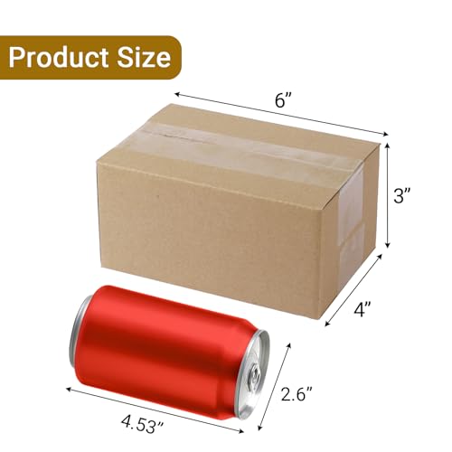 zmybcpack 40 Pack 6"x4"x3" Corrugated Shipping Box, Cardboard Boxes Mailer - size: 40 pack 6"x4"x3"