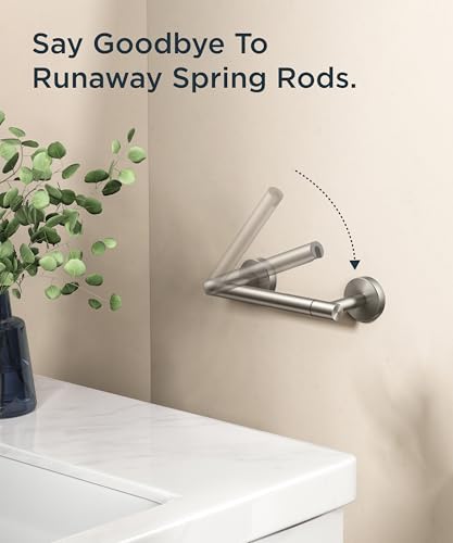 FORIOUS Commercial Toilet Paper Holder Wall Mount Bathroom Tissue Holder - color: Stainless Steel