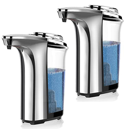 Automatic Soap Dispenser, 17oz Touchless Liquid Dish Soap Dispenser Kitchen - color: Ash‑grey