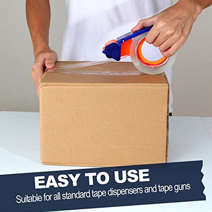 PANDRI 18 Pack Heavy Duty Packing Tape, 2" x 65yd Per Roll, Total 1170yd - size: 2 Inch 18 Rolls