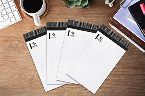 KKBESTPACK 6x9 Poly Mailers Envelope Shipping Bags Pack of 1000 (CNP9) White - size: 6" x 9" 1000pcs