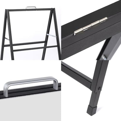 AKTOP Heavy Duty A-Frame Sidewalk Signs 24 x 36 Inch - style: Portable