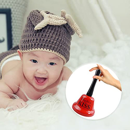 2 Packs Hand Bell Service Bell Ring Bells Desk Bells Handbells