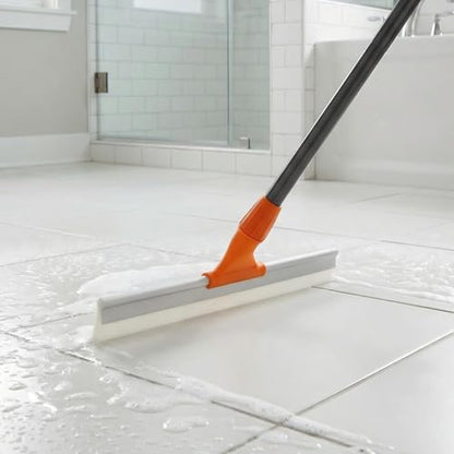 CLEANHOME Silicone Floor Squeegee for Shower Glass, Floor, and Garage