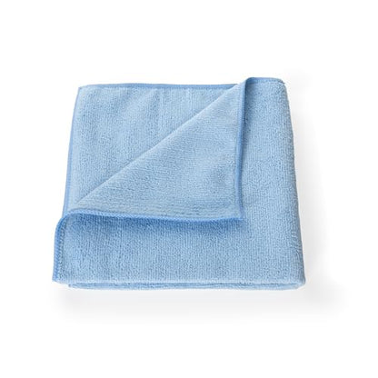 Poli Glow® 320 GSM Microfiber Towel – 16×16 in, 80/20 Polyester-Polyamide Blend, Overlock-Stitched Edges – Scratch-Free, Highly Absorbent Detailing Cloth for Auto, Marine & Home