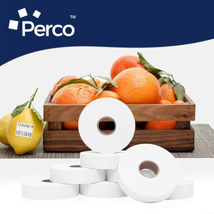 Pricing Labels for Monarch 1136 White - 14,000 Labels w/ 8 Rolls Value Pack, 1 Sleeve - Made in USA - color: White, size: 1 Sleeve