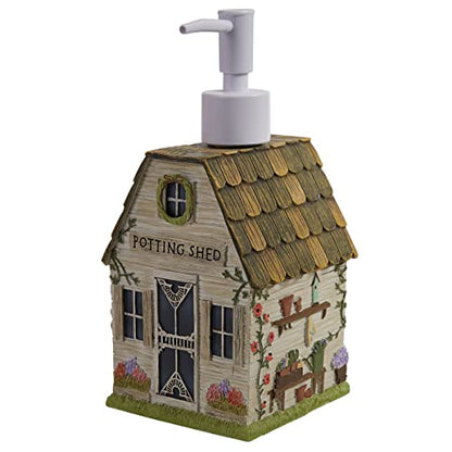 Park Designs Spring Shed Soap Dispenser, Antique - color: Spring Shed