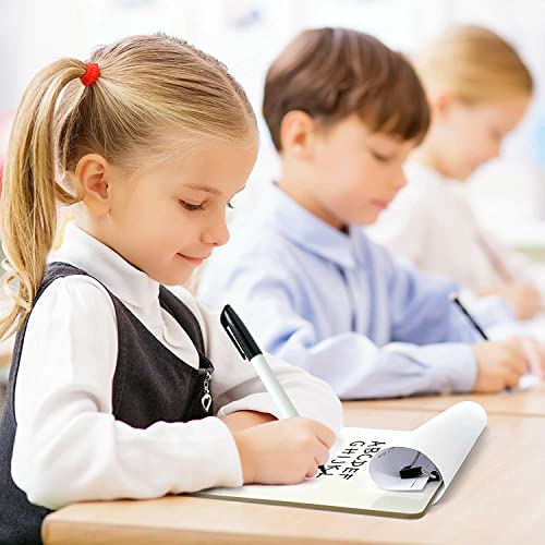SCRIBBLEDO Dry Erase Clipboard Double Sided 9x12 with Erasers 30 Pack