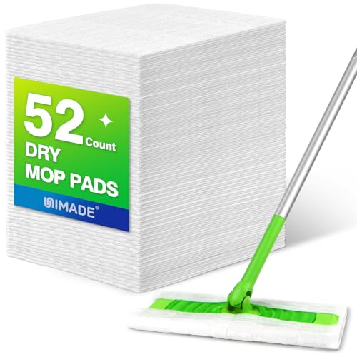 UNIMADE Dry Sweeping Cloths, 52 Count Mop Refills - size: 52 Count