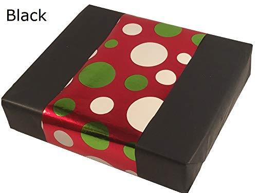 Tissue Paper for Gift Bags - 500 Sheets 14x20in Wrapping Paper, Black - color: Black, size: 500 Count, 14 x 20 in