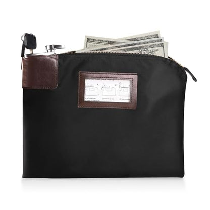 Eagle Locking Money Bag for Cash, Bank Deposits and Documents