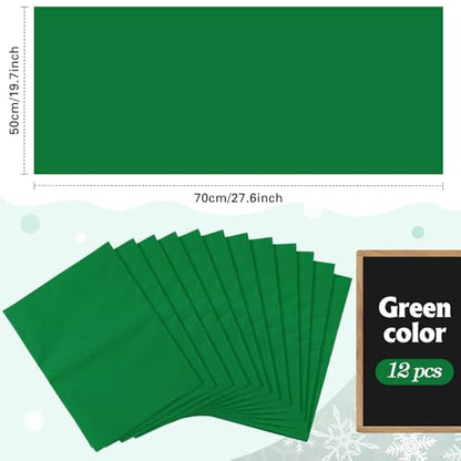 Tenare 12 Pcs Small Gift Bags Bulk,7 x 4 x 9 Inch,Brown Green Gold - color: Brown Green Gold, size: 7 x 4 x 9 Inch