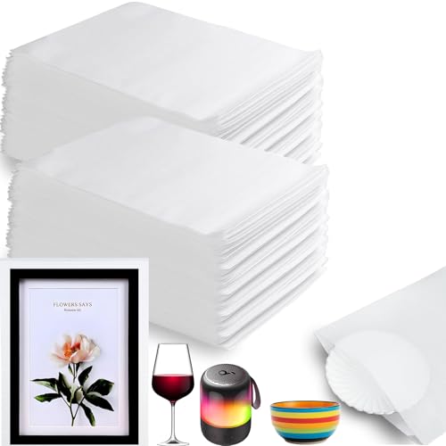 Cushion Foam Wrap Pouches for Moving(100 Pack 8"x10'') - size: 8"X 10" 100PCS