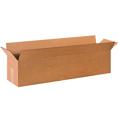 PARTNERS BRAND 36x8x8 Long Corrugated Boxes, Long, 36L x 8W x 8H, Pack of 25 | Shipping, Packaging, Moving, Storage Box for Home or Business, Strong Wholesale Bulk Boxes