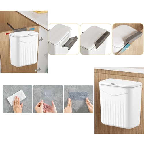 2.4 Gallon Kitchen Compost Bin for Counter Top or Under Sink - size: 2.4 Gallon