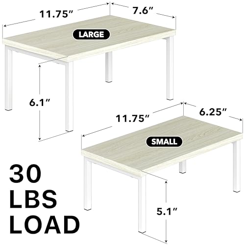 Simple Houseware Stackable Cabinet Counter Shelf Wooden Surface, Maple - color: Maple, size: Standard