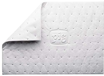 PIG Oil Mat - Oil-Only Absorbent Mat Pads - 50 Pads per Bag - 15" x 20" Pads - Absorbs up to 28 Ounces per Pad - MAT415 - size: 15" x 20"