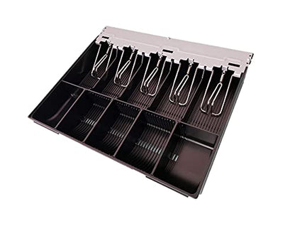 HK SYSTEMS SAM4S Cash Drawer Insert Money Tray Metal wire gripper 57, 5 Bills and 5 Coins, Compatible with Sam4s ER-5200, ER-5240, ER-5215, ER-900 Series, HK-7200 HK-7240, HK-7215 Series - size: Tray-57M