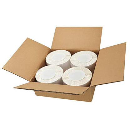 FungLam 4"x 6" Direct Thermal Labels (4 Rolls, 4000 Labels) - 3'' Core, Perforations Between Label - Zebra Compatible