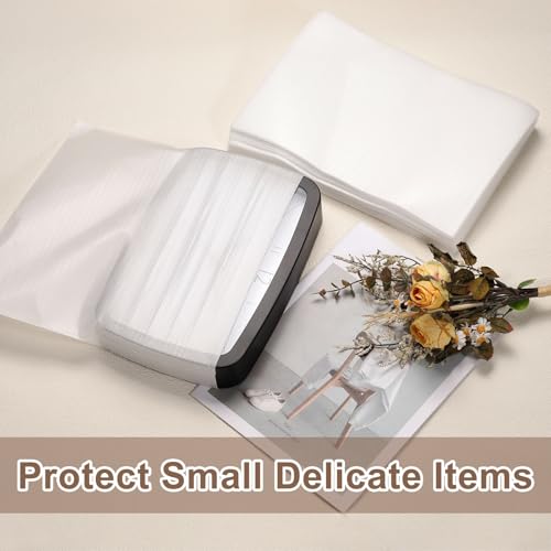 uxcell 50 Pcs Cushion Foam Pouches, 4" x 2" Cushioning Packing Supplies Cushioning Foam Padding Sheets for Moving and Packaging Dishes, China, Books, Photo Frame - size: 10 x 6 cm/3.9 x 2.4 inches