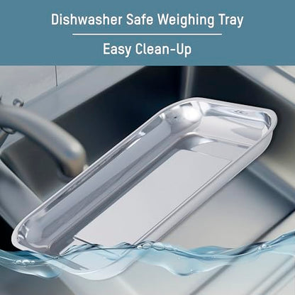 Mechanical Kitchen Scale with Tray