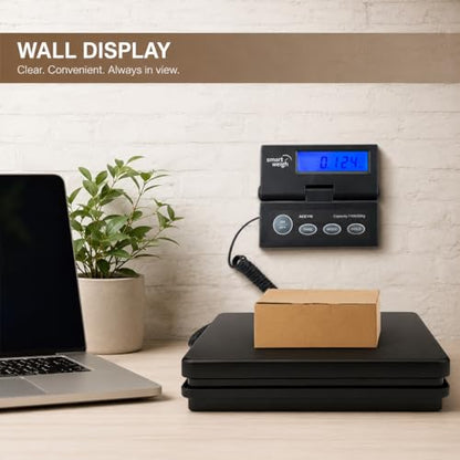 Smart Weigh Shipping & Postal Scale, 110 lb (50 kg) x 0.1 oz, Wall-Mount - color: 110 lbs