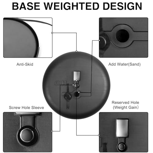 KOOV Sign Holder 11x17 inch Adjustable Floor Sign Stand - size: 11 x 17 Inches