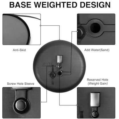 KOOV Sign Holder 11x17 inch Adjustable Floor Sign Stand - size: 11 x 17 Inches
