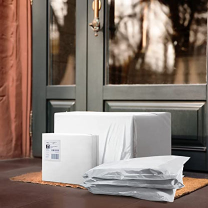 Metronic Small Poly Mailers 9x12 200pc Self Seal Shipping Bags for Clothing - color: White, size: 9x12 200PC