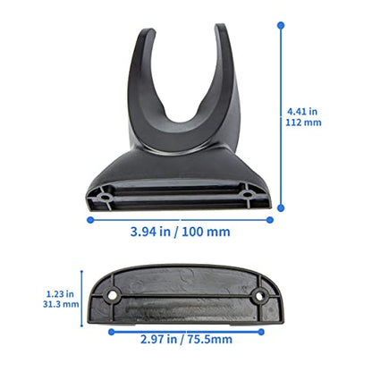 Universal Barcode Scanner Holder, Barcode Scanning Holder, Barcode Reader Rack Bracket Wall Mount Accessiors Fit for Most Scanner Barcode Scanners Scan Gun Label Readers (Style U) - style: Style U