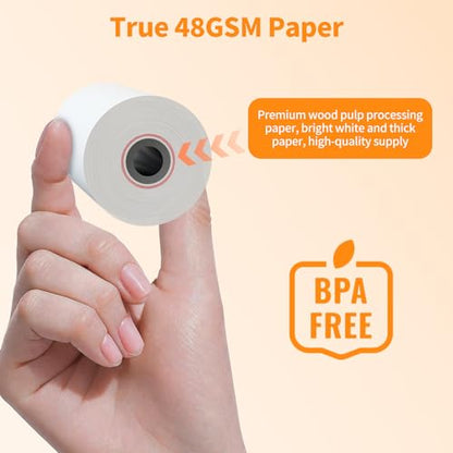 2 1/4'' x 50' Thermal Paper 150 Rolls, 2.25x50ft Receipt Paper - size: 2 1/4" x 50ft, style: 150 Rolls