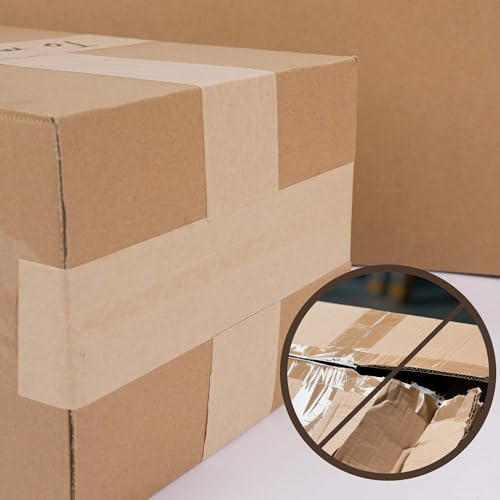 TAPEBEAR Water Activated Tape 2.75inch x 450ft Reinforced Packing Tape - size: 2.75inch x 450ft