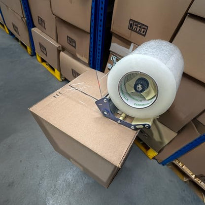 2 Pack Heavy Duty Packing Tape, Clear, 4 Inch Wide, 2.7MM Thick Shipping Tape, 145 Yards (435FT) Roll Length Mega Roll