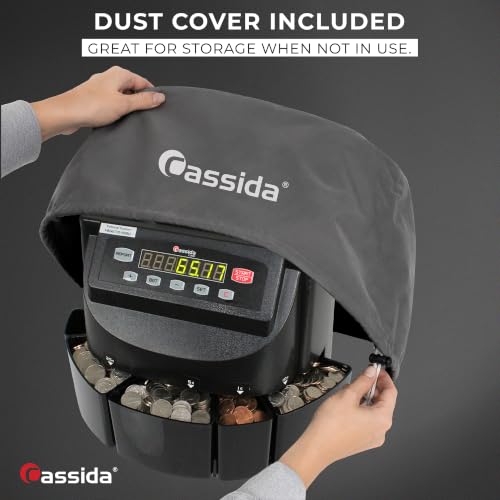 Cassida C200 Coin Sorter, Counter and Roller - size: Medium (300 coins)