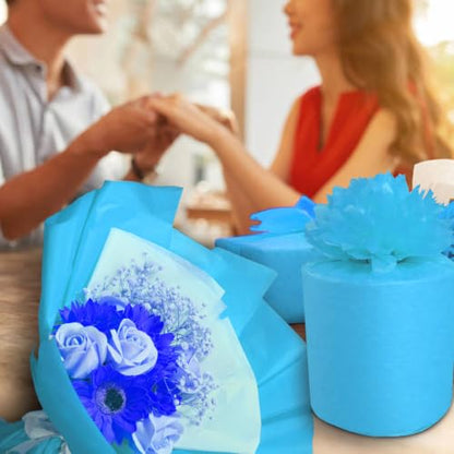 Jkopsnr 100 Sheets Turquoise Tissue Paper 20x14 Inches - color: Turquoise Blue, size: 14x20