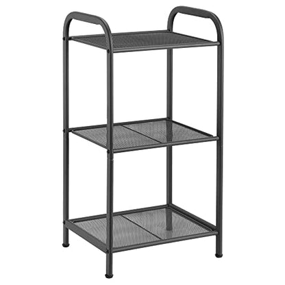 MAX Houser 3 Tier Extendable Industrial Storage Rack, Charcoal Gray - color: Grey, size: 3-Tier