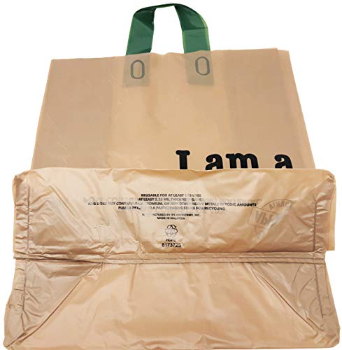 Reli. Shopping Bags, Reusable (250 Count Bulk; 2.25 mil Thick)