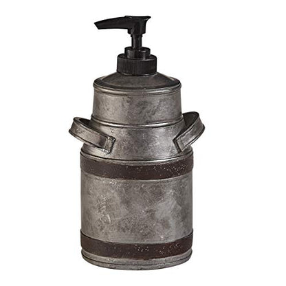 Park Designs Milk Pitcher Soap Dispenser, Antique Gray - color: Milk Pitcher