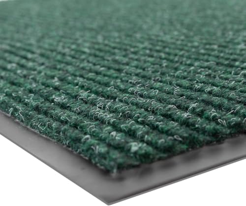 Notrax 109 Industrial Door Mat, 3' x 6' Green, Made in the USA - color: Hunter Green, size: 3' x 6' (Rectangular)
