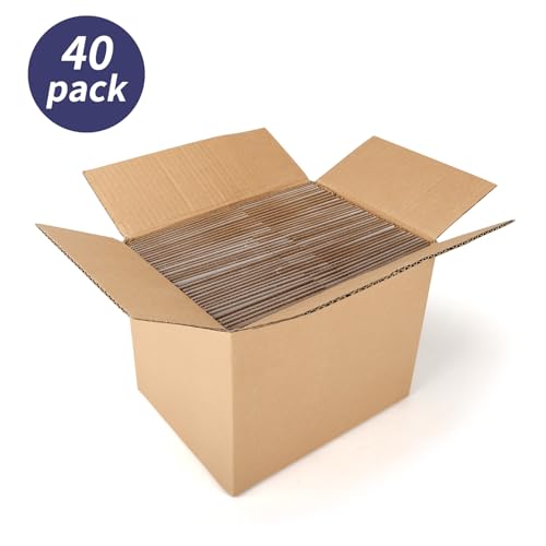40 Pack Small Shipping Boxes 5X4X3 Inches - size: 5x4x3