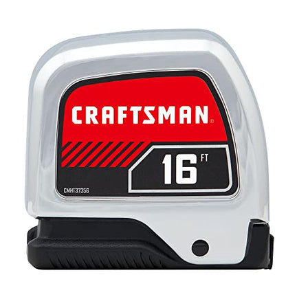 CRAFTSMAN 16-ft Auto Lock Tape Measure (CMHT37356S) - size: 4.9 m
