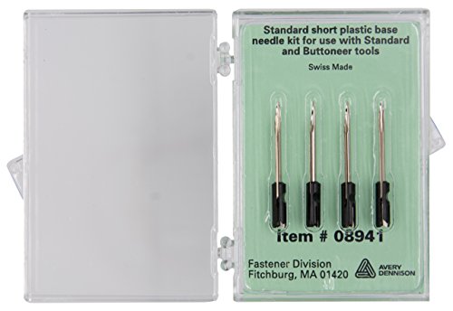 Avery Dennison Standard Tagging Gun Replacement Needles,10-Pack - Each Pack Contains 4 Needless for a Total of 40- Avery Dennison # 08941 Needles