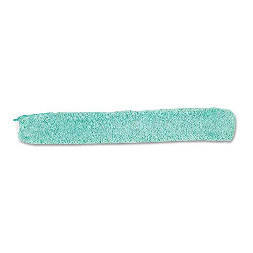 Rubbermaid Commercial Products HYGEN Flexible Microfiber Dusting Cover/Sleeve, 20 inch, Green, for Janitorial/Professional Cleaning/Dusting/Wiping of Hard to Reach Surfaces