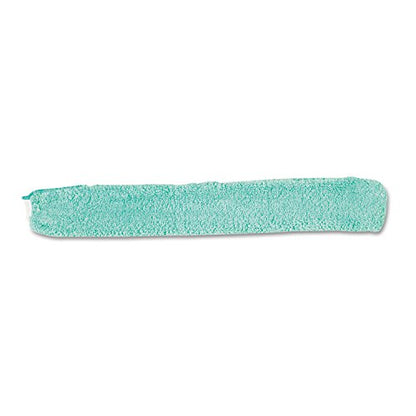 Rubbermaid Commercial Products HYGEN Flexible Microfiber Dusting Cover/Sleeve, 20 inch, Green, for Janitorial/Professional Cleaning/Dusting/Wiping of Hard to Reach Surfaces