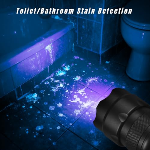 395nm UV Flashlight Adjustable Black Light